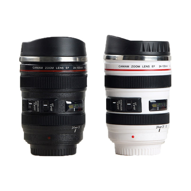 Creative Camera Coffee Lens Mug | Stainless Steel Coffee Cups