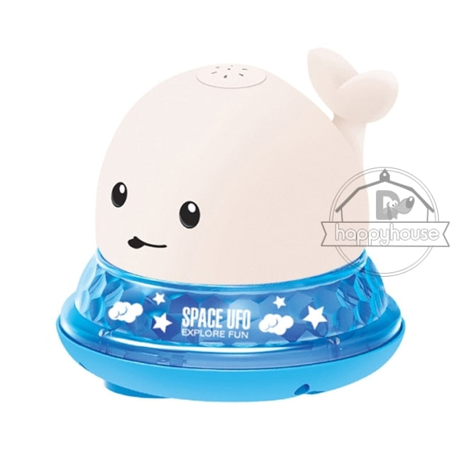 Electric Whale Bath Ball with Light Music LED Light Toys